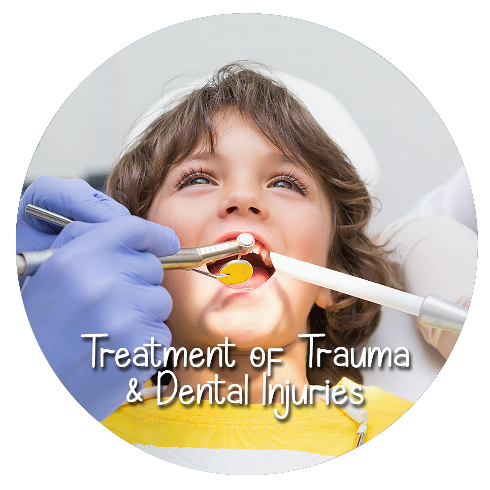 Trauma Treatment because of Dental Emergency at Pediatric Dentists